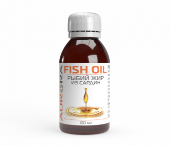 Рыбий жир из сардин (Омега-3 Fish oil) 100мл